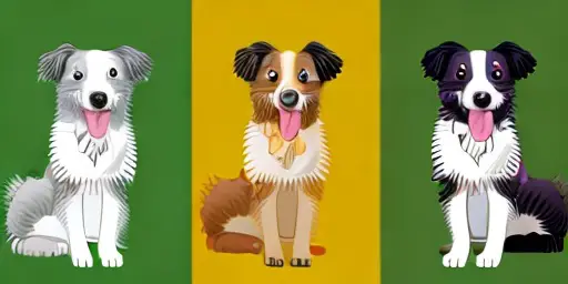colors of a Border Collie